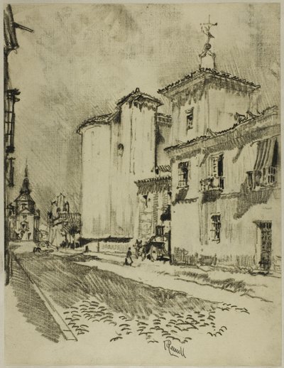 høje og statelige kirker af Joseph Pennell