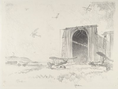 Ballonskuret af Joseph Pennell