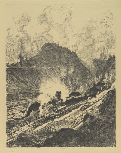 Snittet fra Culebra af Joseph Pennell