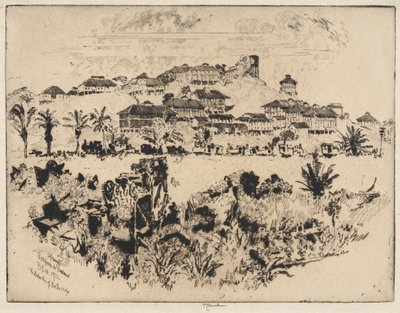 De Lesseps Debacle af Joseph Pennell