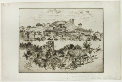 Debacle of de Lesseps, Panama af Joseph Pennell