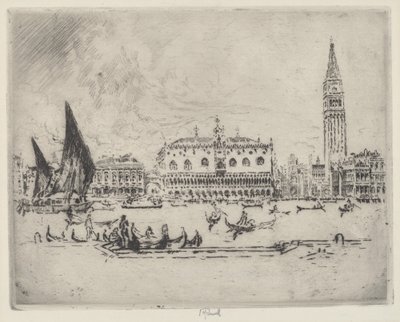 Dogepaladset af Joseph Pennell