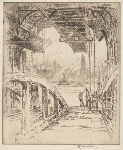 Færgehuset af Joseph Pennell