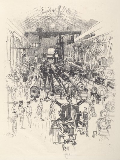 Våbenfabrikken af Joseph Pennell