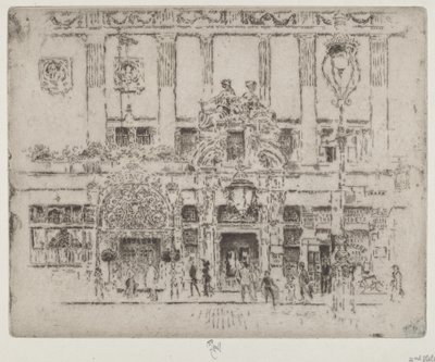 Instituttet, Piccadilly af Joseph Pennell