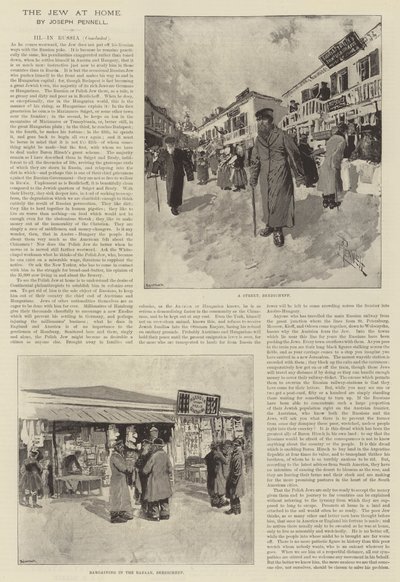 The Jew at Home, af Joseph Pennell af Joseph Pennell
