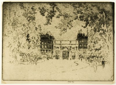 Marmorbuen af Joseph Pennell