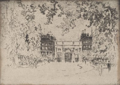 Marmorbuen, 1905. af Joseph Pennell