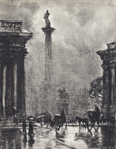 Nelson-søjlen af Joseph Pennell
