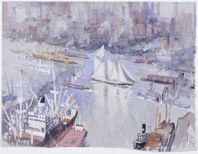 Skonnerten af Joseph Pennell