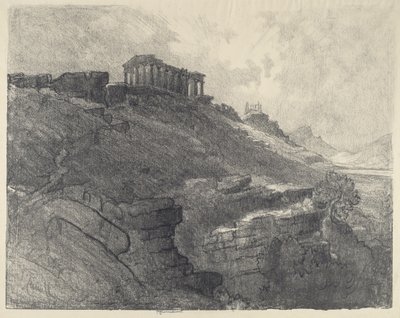Templerne på væggen, Girgenti af Joseph Pennell