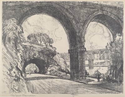 Tunnelen i parken af Joseph Pennell