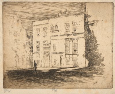 Det Hvide Hus: radering af Joseph Pennell