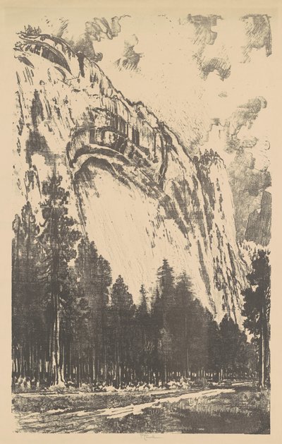 Yosemite-dalen af Joseph Pennell