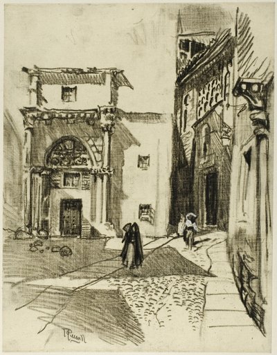 Toledo af Joseph Pennell