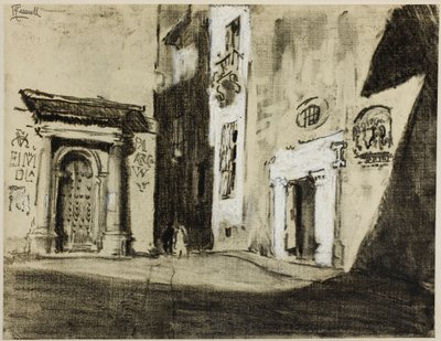 Toledo gader af Joseph Pennell