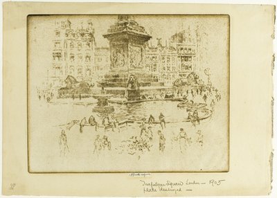 Trafalgar Square af Joseph Pennell