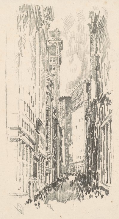 William Street af Joseph Pennell