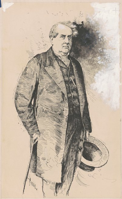 William Wilson Corcoran af Joseph Pennell
