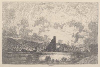 Work Castles, Wilkes Barre af Joseph Pennell