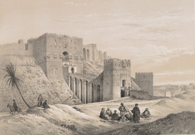 48. Aleppo Slot, 1843. af Joseph Philibert Girault De Prangey