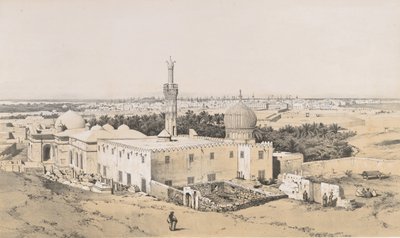 98. Nabedemian Mosque, Alexandria, 1843., 1843 af Joseph Philibert Girault De Prangey