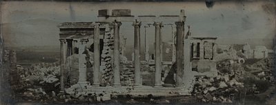 Erechtheion, Athen, 1842. af Joseph Philibert Girault De Prangey