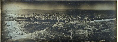 Jerusalem: panoramaudsigt af Joseph Philibert Girault De Prangey