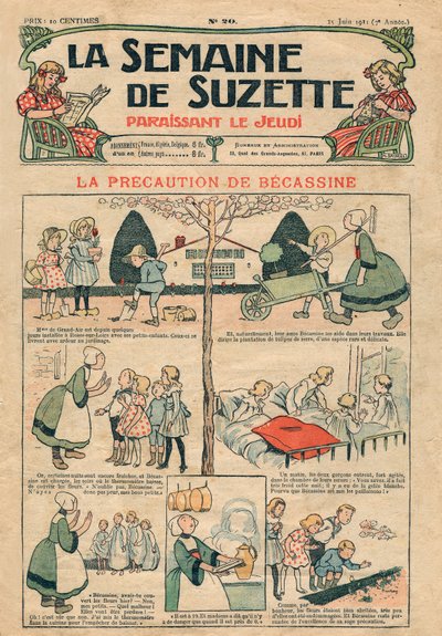 Becassine af Joseph Porphyre Pinchon