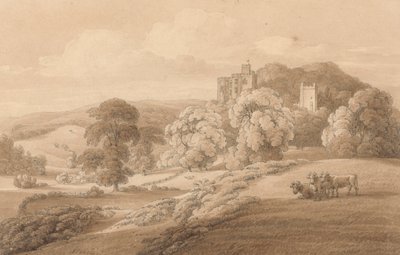 Dunster Castle, Somerset af Joseph Powell