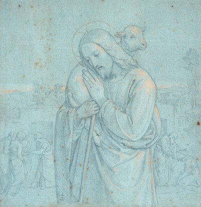 Den gode hyrde af Joseph Ritter von Führich