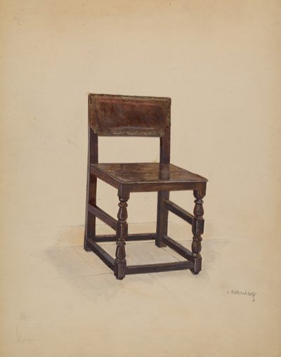Sidestol, 1936. af Joseph Rothenberg