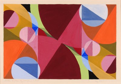 Område brudt af vinkelrette, ca. 1934. af Joseph Schillinger