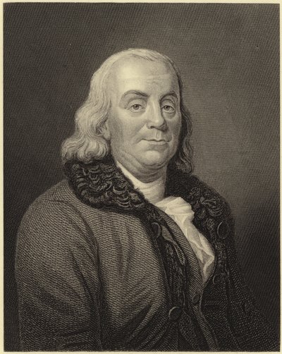 Benjamin Franklin af Joseph Siffred Duplessis