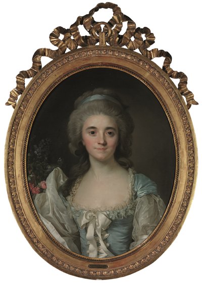 Portræt af Comtesse de Provence (1753-1810) (olie på lærred) af Joseph Siffred Duplessis