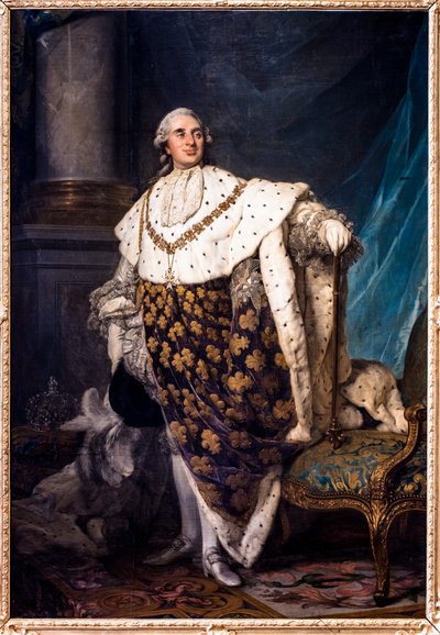 Portræt af Ludvig XVI af Joseph Siffred Duplessis