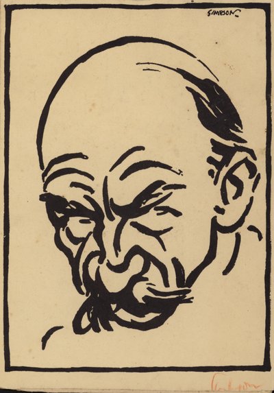Thomas Hardy af Joseph Simpson