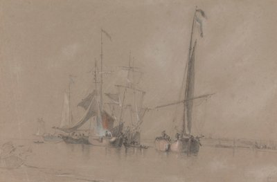 Forsendelse fra kysten nær Corton af Joseph Stannard