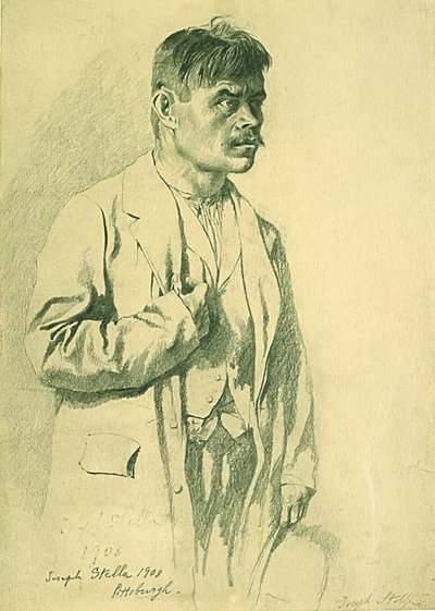 Kroatisk, 1908. af Joseph Stella