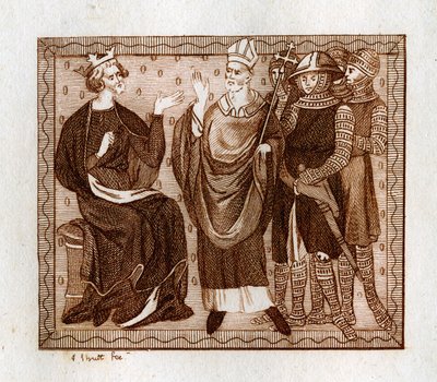 Thomas Beckets liv, 1801. af Joseph Strutt