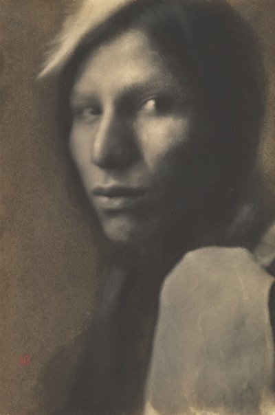 En Sioux-høvding [Philip Standing Soldier], 1898. af Joseph Turner Keiley