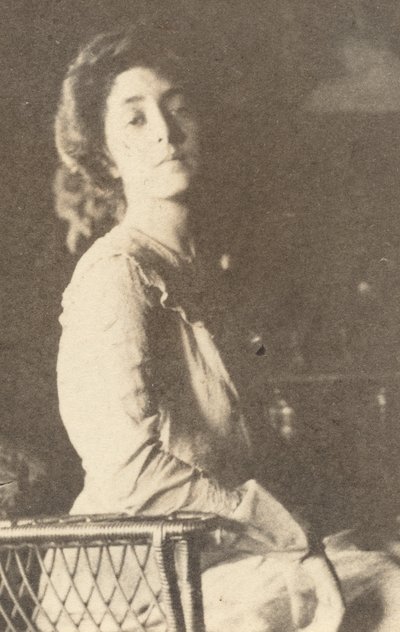 Mercedes af Cordoba, ca. 1900. af Joseph Turner Keiley