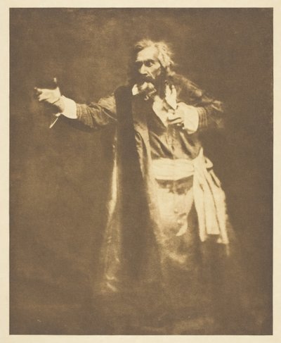 Shylock - En skitse, ca. 1899. af Joseph Turner Keiley