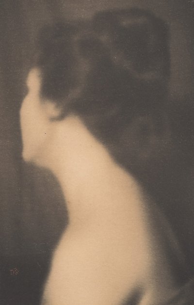 The Averted Head - A Study in Flesh Tones, 1899. af Joseph Turner Keiley