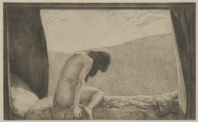 Forsaken, ca. 1913 (gravering) af Joseph Uhl