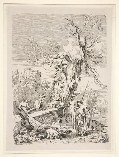 Hjemkomst fra fiskeri af Claude Joseph Vernet