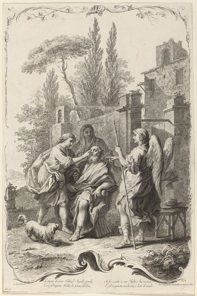 Den blinde Tobias af Joseph Wagner
