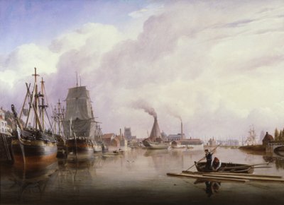 Bristol havn af Joseph Walter