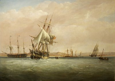 Kongevejen og Avonens mund af Joseph Walter