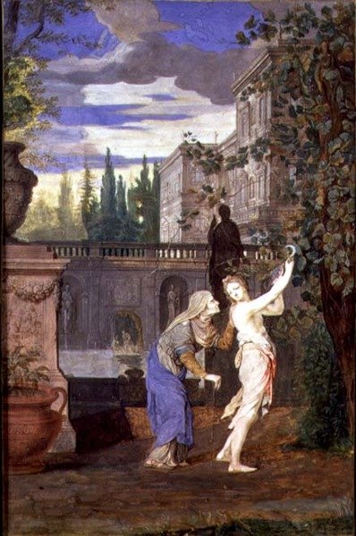 Vertumnus og Pomona af Joseph Werner